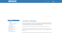 Desktop Screenshot of aeronamic.com